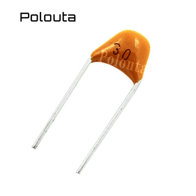 Polouta 独石电容 30PF 300J K M 50V 5.08MM 50个 整包