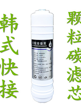 寸一体颗粒活性碳滤芯家