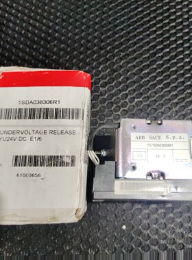 询价ABB 1SDA038306R1 YU24VDC E1/6欠压脱扣议价