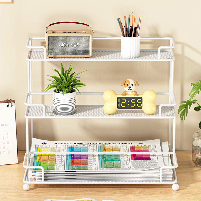 桌面置物架柜子分层架铁艺学生桌面小书架工位收纳盒铁艺学生宿舍,童鞋/婴儿鞋/亲子鞋,儿童凉拖鞋,淘宝优惠券,粉丝福利购,淘宝优惠卷