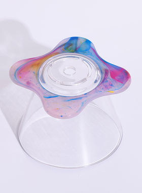 orea滤杯托v3手冲咖啡蛋糕滤杯平底座185树脂食品级材质咖啡器具