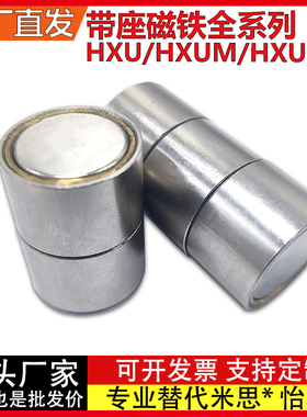 HXU/HXF/HXUM/HXUMN/HXUS/HXUSN 4/5/6/8/10/13/16/20/25带座磁铁