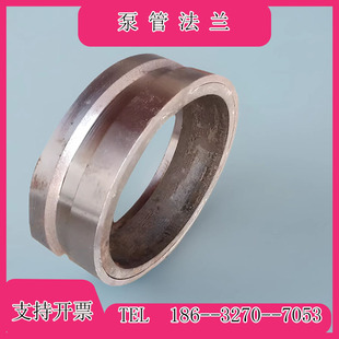 80/125高低压泵管法兰头混凝土砂浆耐磨三一中联泵车管对接套管箍
