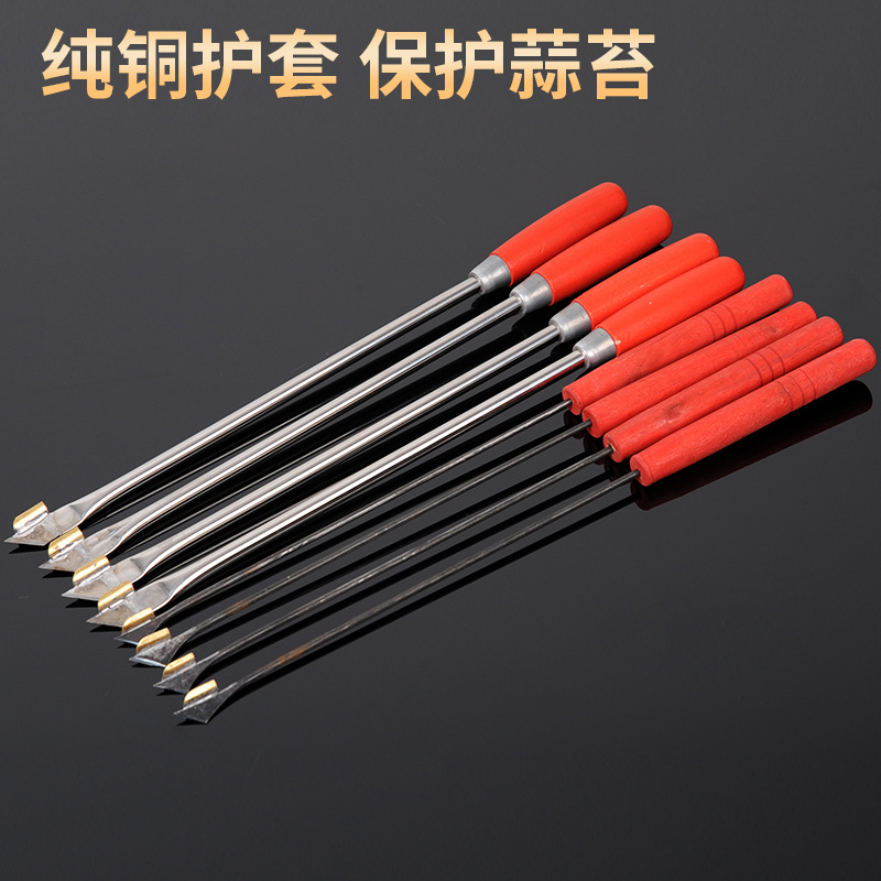 蒜苔收割刀加长不锈钢薹