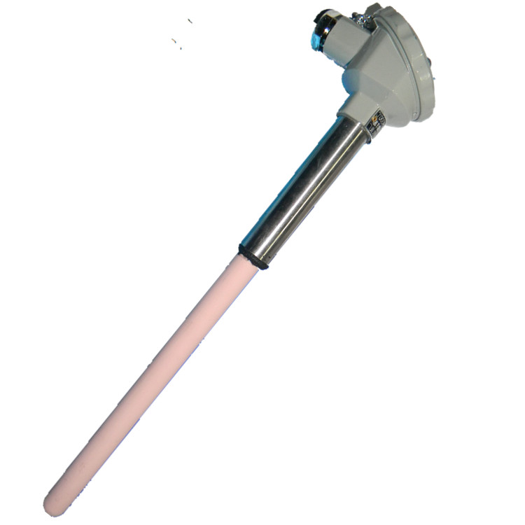 WRN-122/130高温刚玉管/陶瓷管 热电偶 传感器 测温探K型头1300度