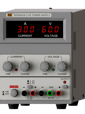 台湾美瑞克RPS6003D-2可调直流稳压电源60V3A