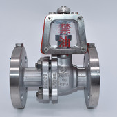 QY41F 25P脱脂禁油304不锈钢法兰氧气专用球阀 16P