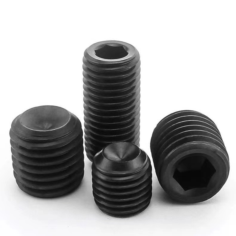黑色加硬无头内六角顶丝