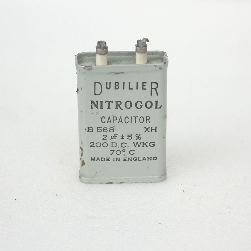 英国大地DUBILIER 2UF 200V 350V 400V油浸胆机发烧电容