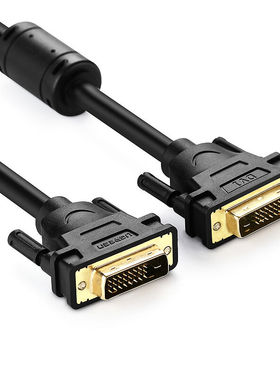 绿联UGREEN 11602 DVI24+1双通道公对公数字高清连接线DVId 20米