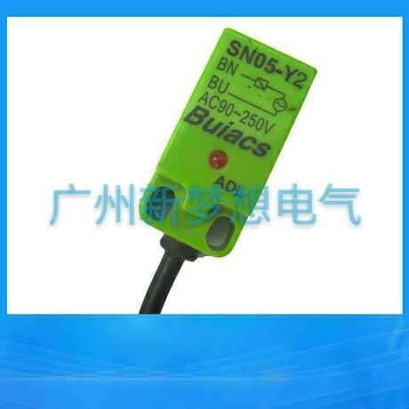 Buiacs健力SN05-Y2交流220V方形电感式接近开关传感器AC90-250V