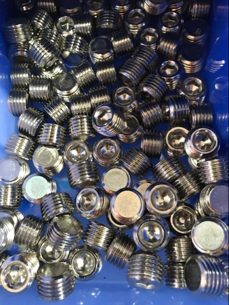 钢质内六角堵头喉塞油螺