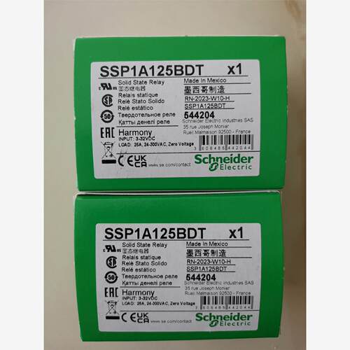 施耐德进口固态继电器SSP1A125BDT 全新库存现货正品 1议价