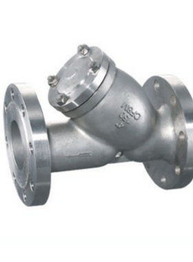 304不锈钢Y型法兰过滤器GL41W-16P管道式蒸汽过滤阀门DN15-DN100