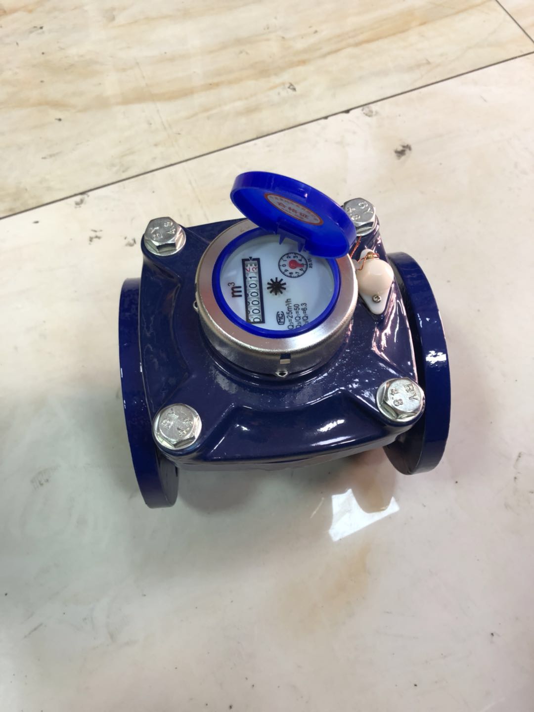 可拆水表式带螺丝国标计