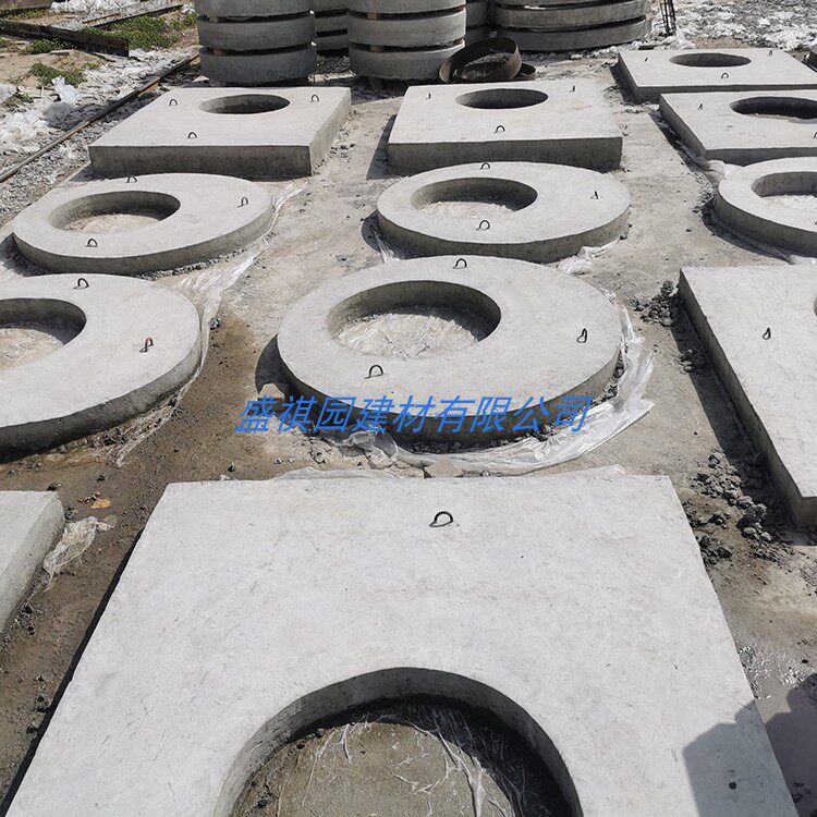 检查井收口盖板c30混凝土盖板污水井水泥盖板钢筋混凝土承压井圈