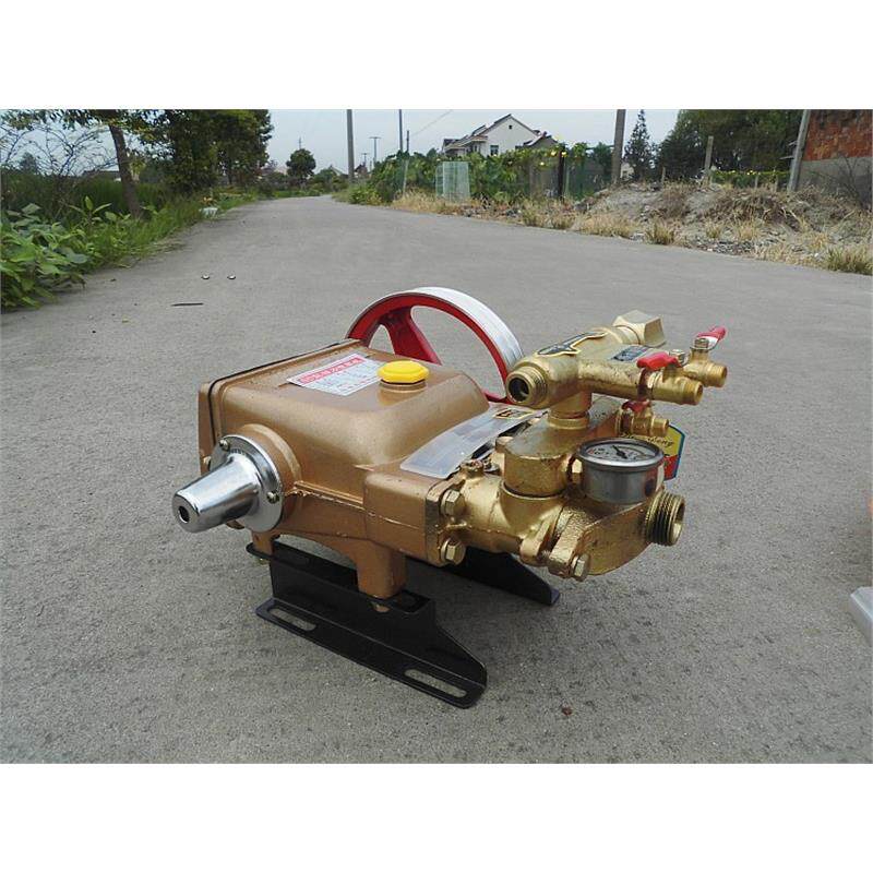 60台湾熊猫自动泄压陶瓷柱塞三缸柱塞泵果树喷药泵高压打药机水泵