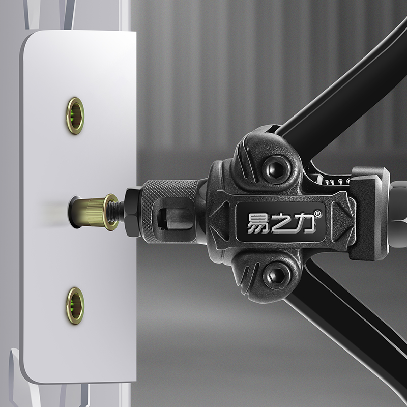 易之力螺母枪铆钉帽钉枪工具压铆拉姆M3-M6-M12手动工业级拉铆枪