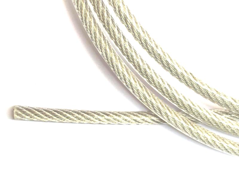 包胶304不锈钢钢丝绳1 2 3 4 5 6 8 10 12旗杆绳晾衣钢绳涂塑绳