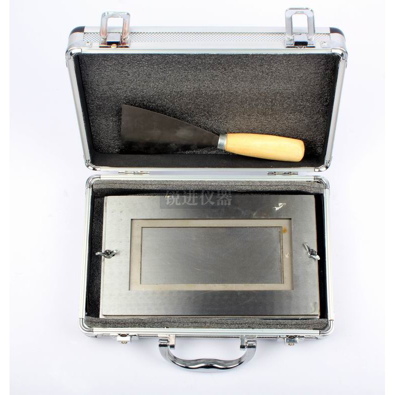 腻子涂刮器制备标准厚度