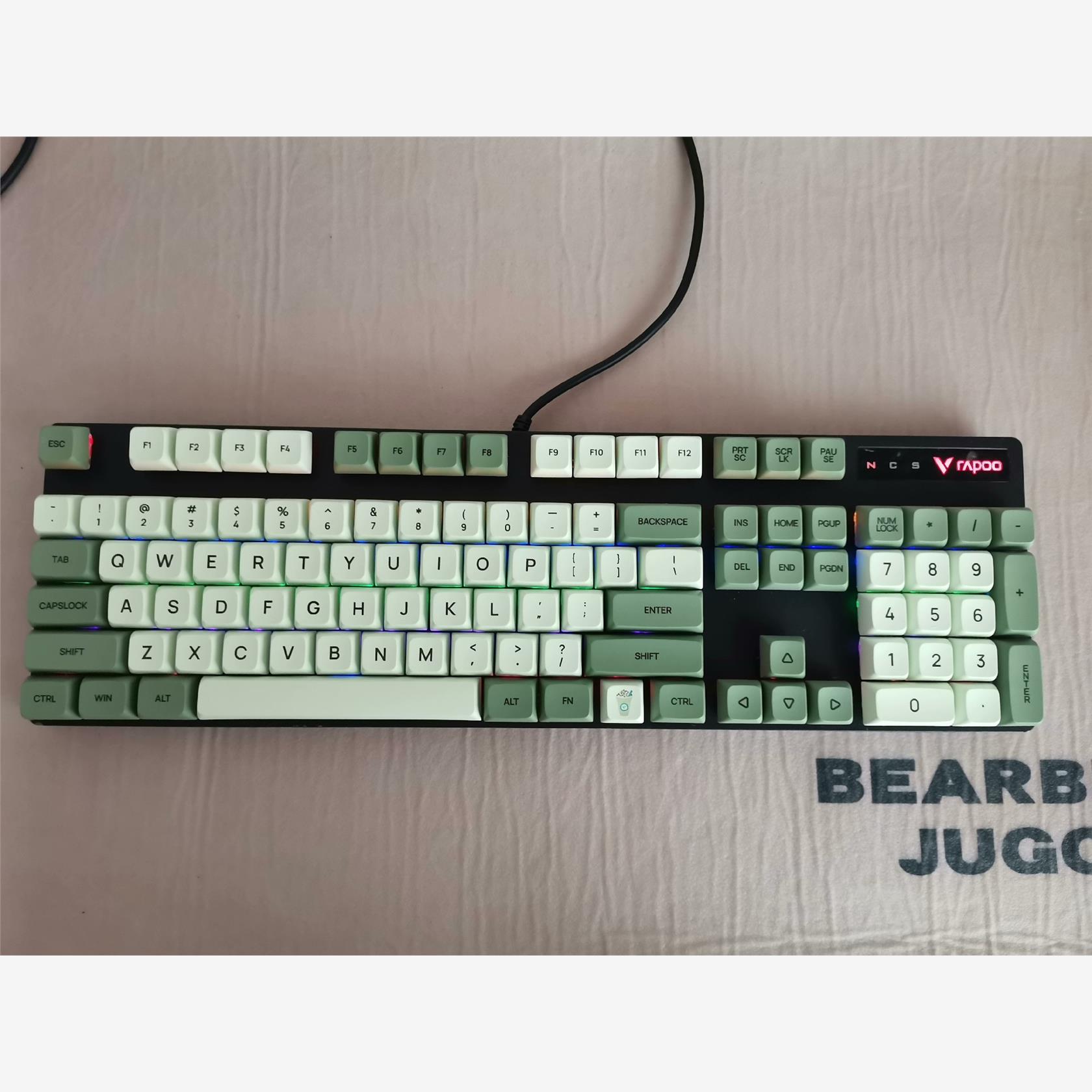 雷柏v500pro   104键有线机械键-议价商品