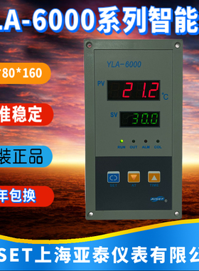 YLA-6412R-2S上海亚泰仪表温控器YLA-6000 6402G 6402WG恒温箱温