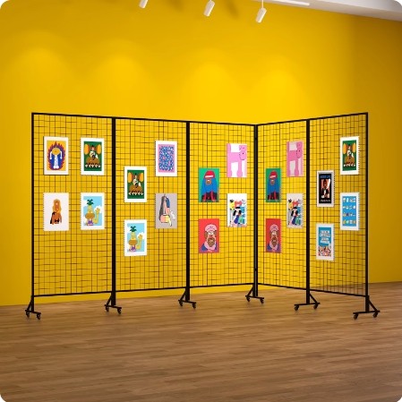 折叠款铁艺网格网架画展画室幼儿园作品展示可移动摆摊专用美术架,农机/农具/农膜,灌溉工具,淘宝优惠券,粉丝福利购,淘宝优惠卷