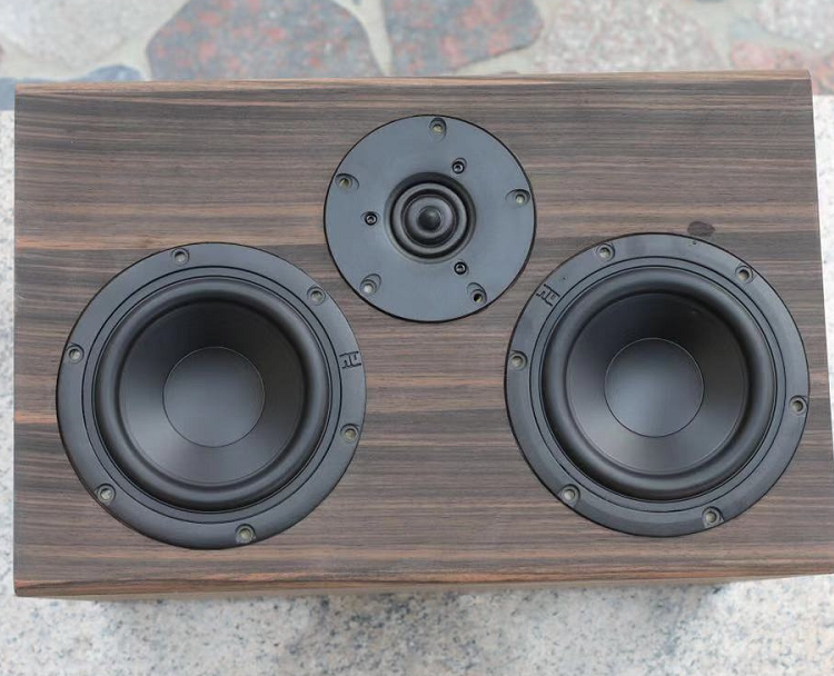 【强烈推荐】5.5寸 实木皮 加厚型 箱体 音箱壳 DIY 中置 箱体
