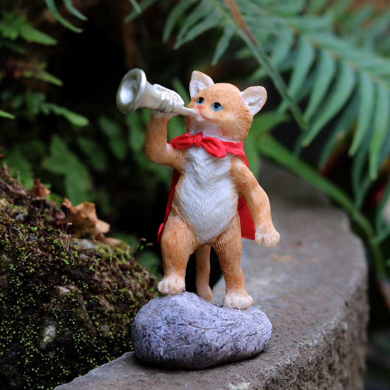 创意猫咪摆件可爱公仔树