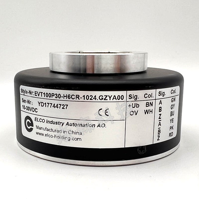 EVT100P30-H6CR-1024.GZYA00空心轴宜科电梯电机旋转编码器