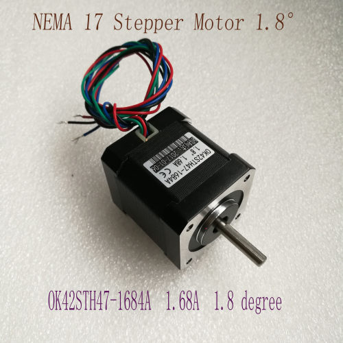 NEMA 17 Stepper Motor 1.8° 56N.cm OK42STH47-1704A 3D打印机