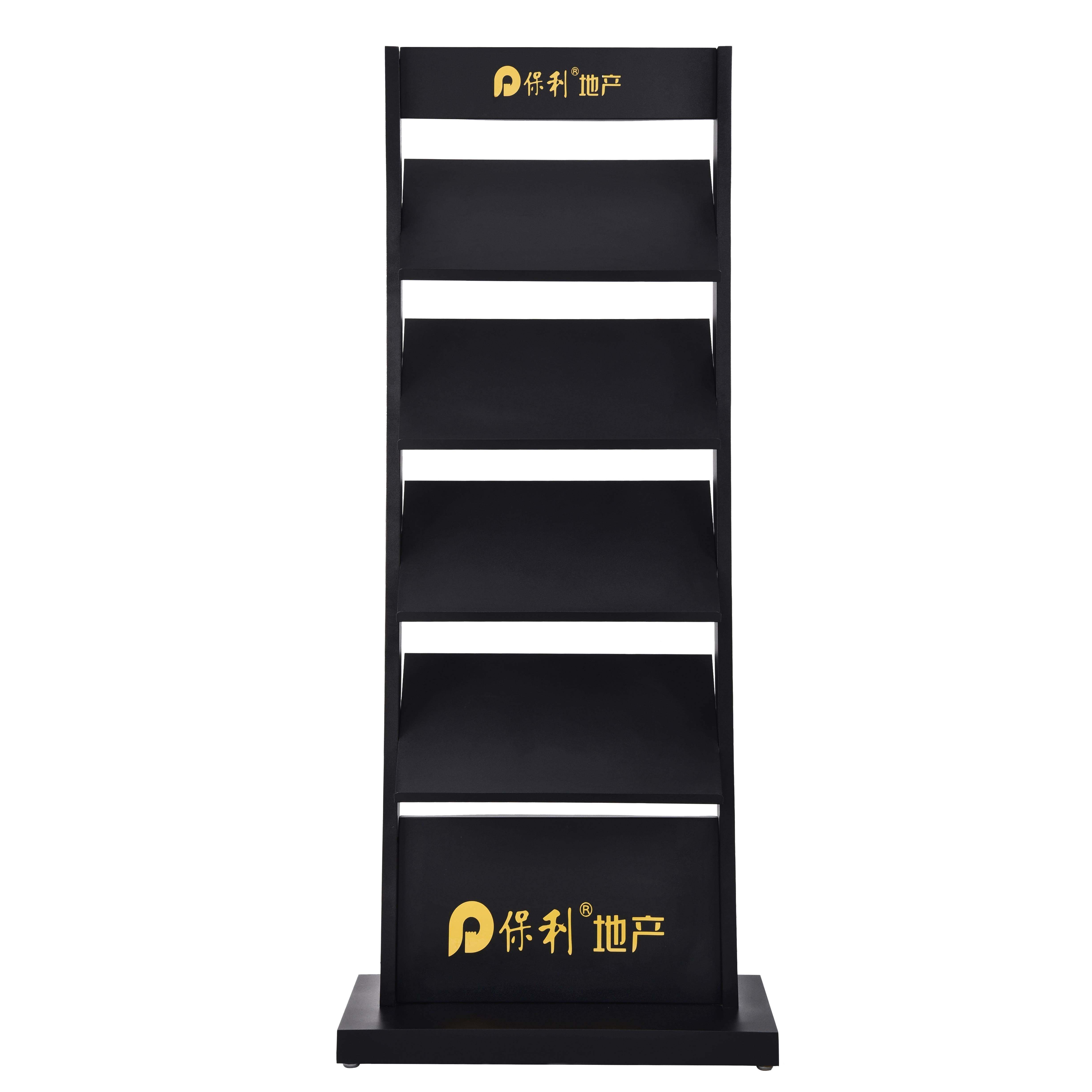 售楼部资料架落地展示架户型图报刊架宣传杂志架书报架多层书刊架