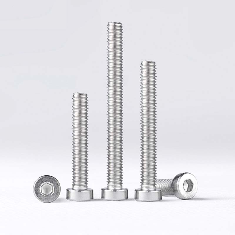 国标不锈钢薄头内六角螺
