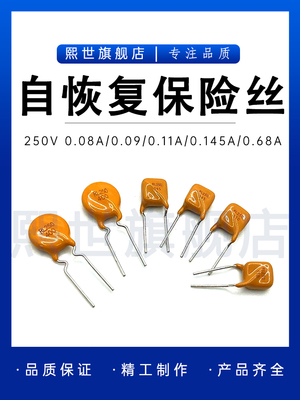 自恢复保险丝管直插电流