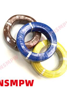 K型铁氟龙热电偶线蓝色四氟测温线KX/JX/T/N/E2*0.3/2*0.32/2X0.5