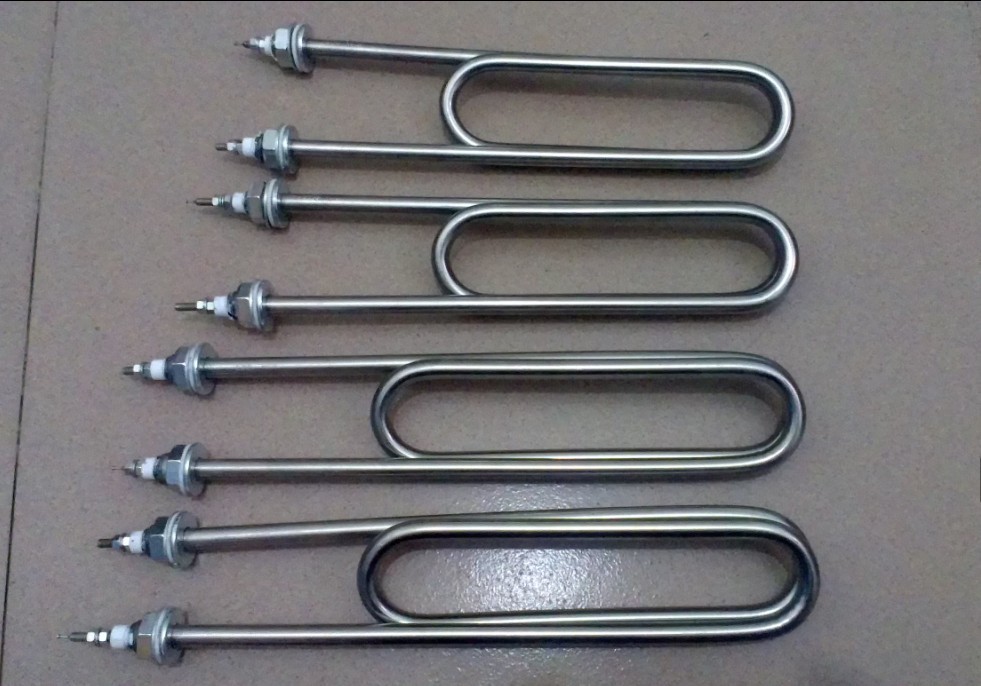 不锈钢电热管蒸饭车发热管蒸包炉发热管3KW4KW电热管双U蒸包炉