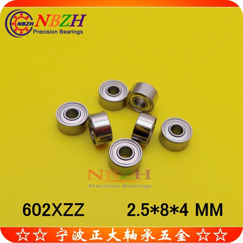 精品滚珠轴承 602XZZ R-825ZZ W60/2.5ZZA WML2508ZZX 2.5*8*4 mm