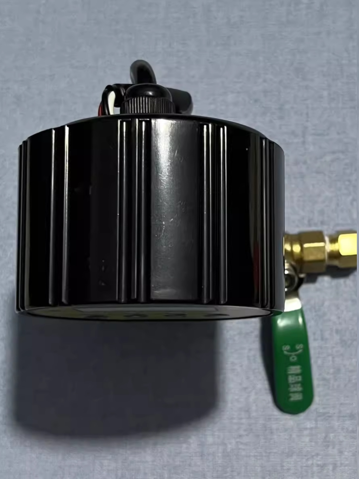 数字显示压力表加三通开