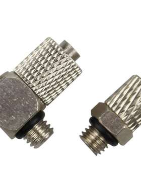 SMC型迷你快拧接头微型螺纹直通PC6-M5/M6/PL4-M5/PL6-M5锁管弯头