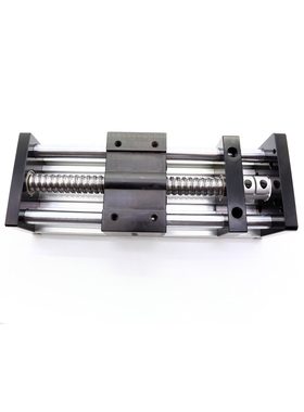 GGP/EB双光轴滚珠丝杆滑台直线模组电动丝杠滑轨传动十字滑台模组