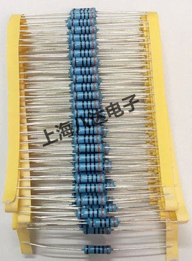 金属膜电阻2W 1R 1欧 2R 10R 100R 1K1%精度全新 50个9元