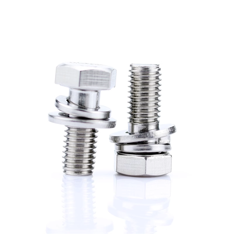 不锈钢外六角三组合螺丝