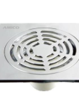 埃美柯BP9159全铜加厚深水重力自封防臭地漏 通用大排量