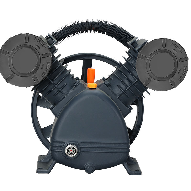 新款捷豹款二三缸空气压缩机活塞式空压机机头总成打气泵泵头现货