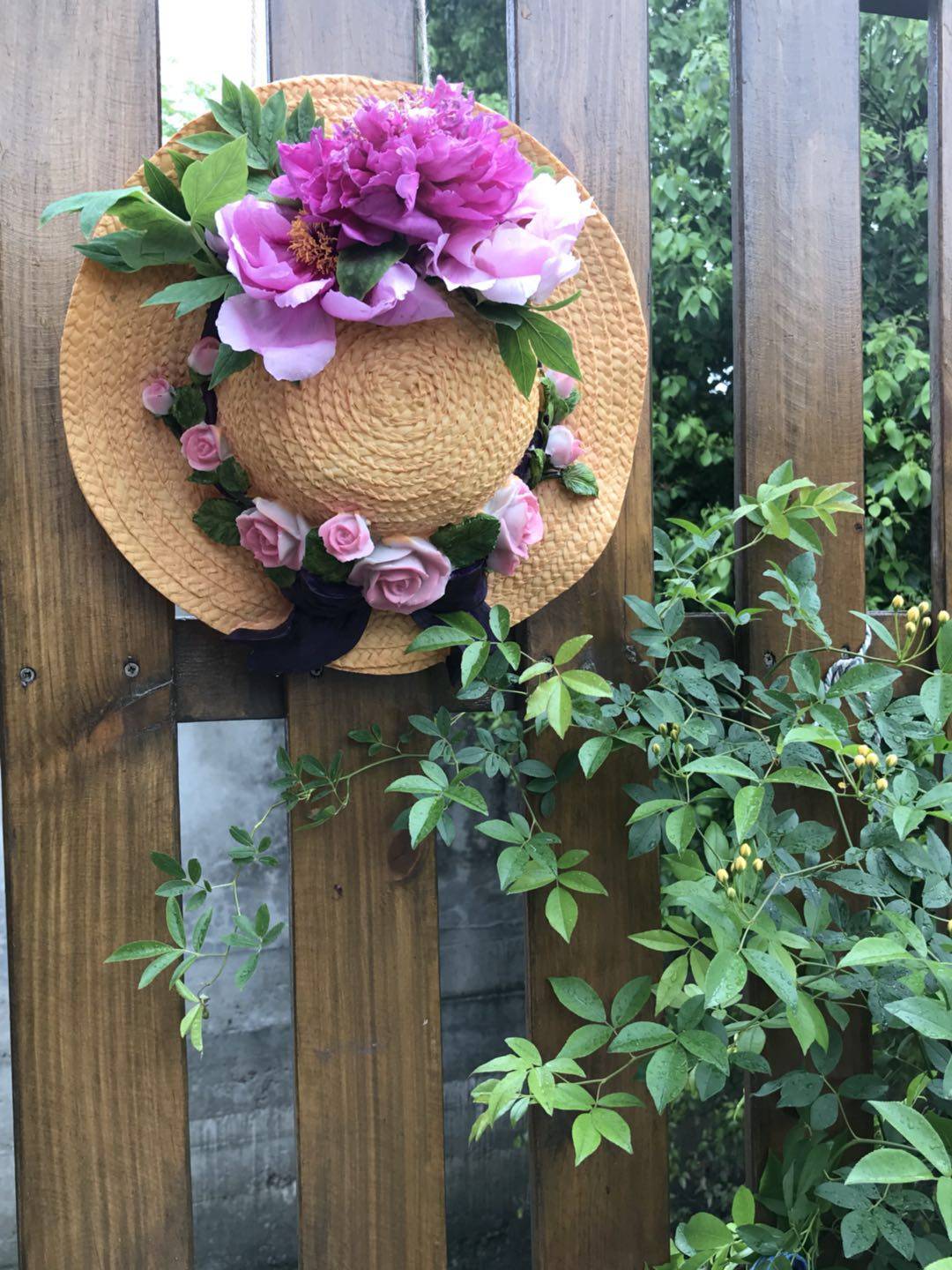 户外花园园林别墅庭院露台阳台幼儿园设计草帽装饰鸟窝景观壁挂饰,包装,其它包装袋,淘宝优惠券,粉丝福利购,淘宝优惠卷