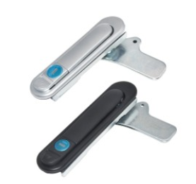 把手按压转动式平面锁替