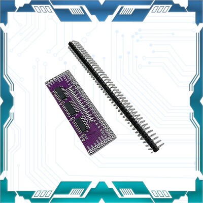 单片机串转并管脚IO扩展模块74HC595输出口扩展3转24pin LED控制