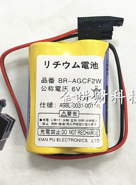 FANUC发那科专用电池BR-AGCF2W/A98L-0031-00116V A06B-6093-K001