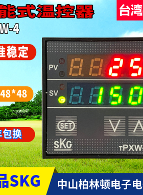 台湾SKG高精度温控仪TPXW4TAY1*NN插座智能表TPXW-4优质原装正品