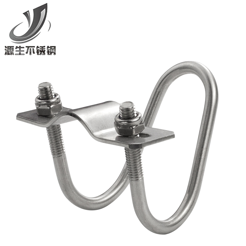 不锈钢双型卡箍螺丝管子